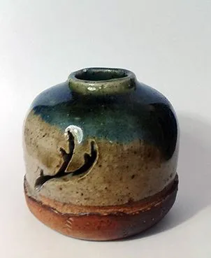 Ceramic study — hand-built fine art piece.