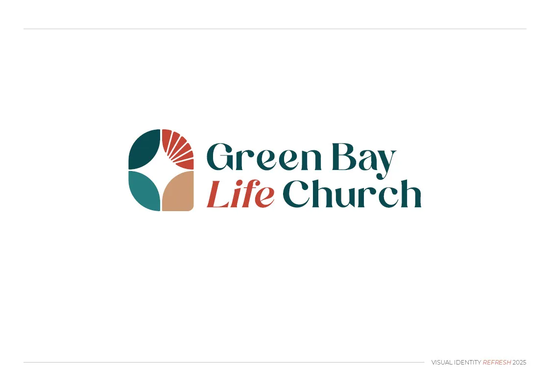 Brand application for the GBLC brand refresh.