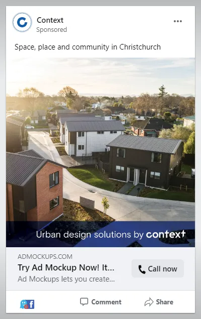 Social media campaign creative — feed-format ad designed to stop the scroll.